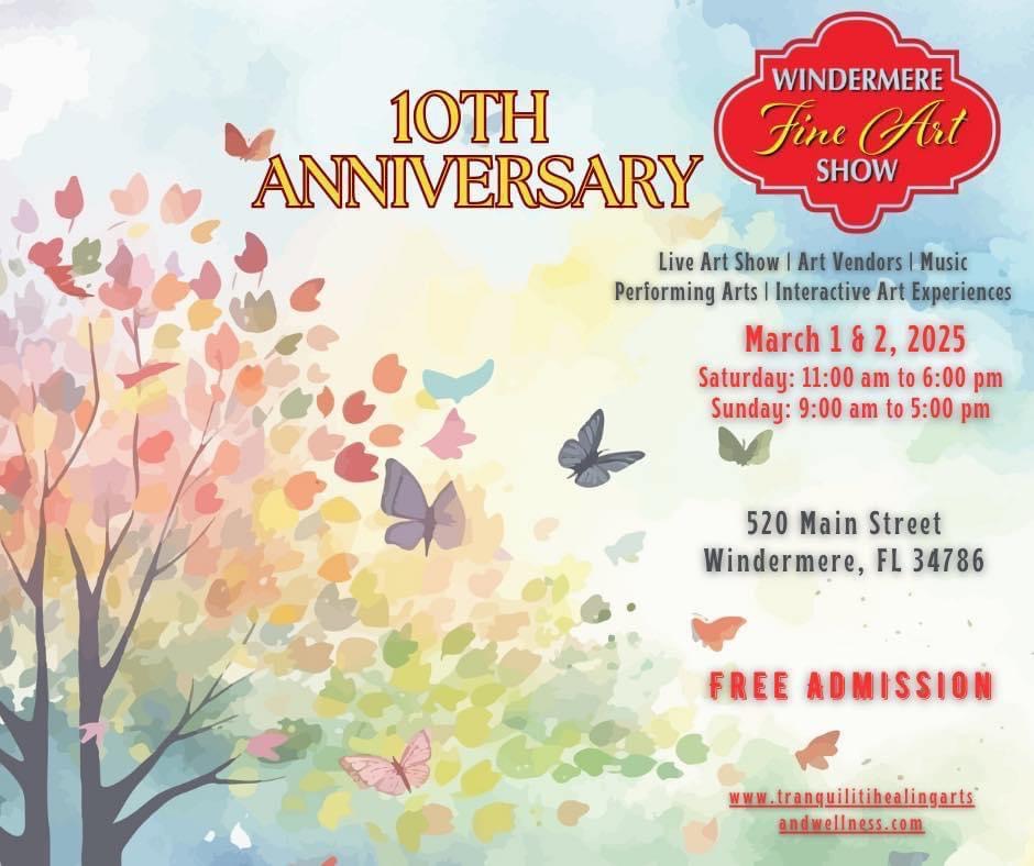 Windermere Fine Art Show 10th Anniversary