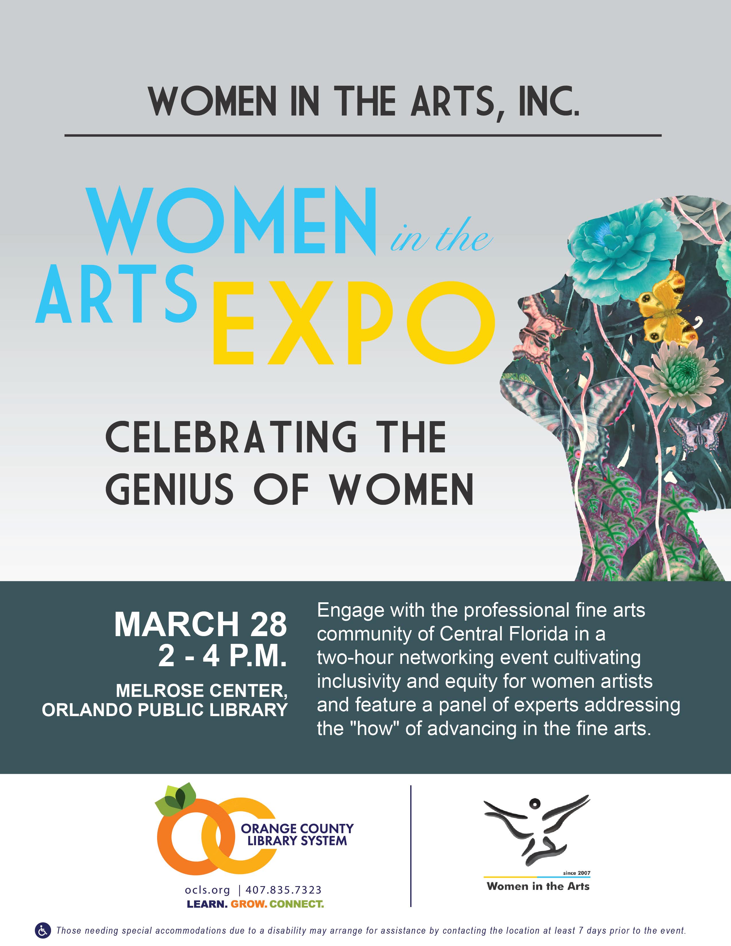 Women in the Arts EXPO  Celebrating the Genius of Women